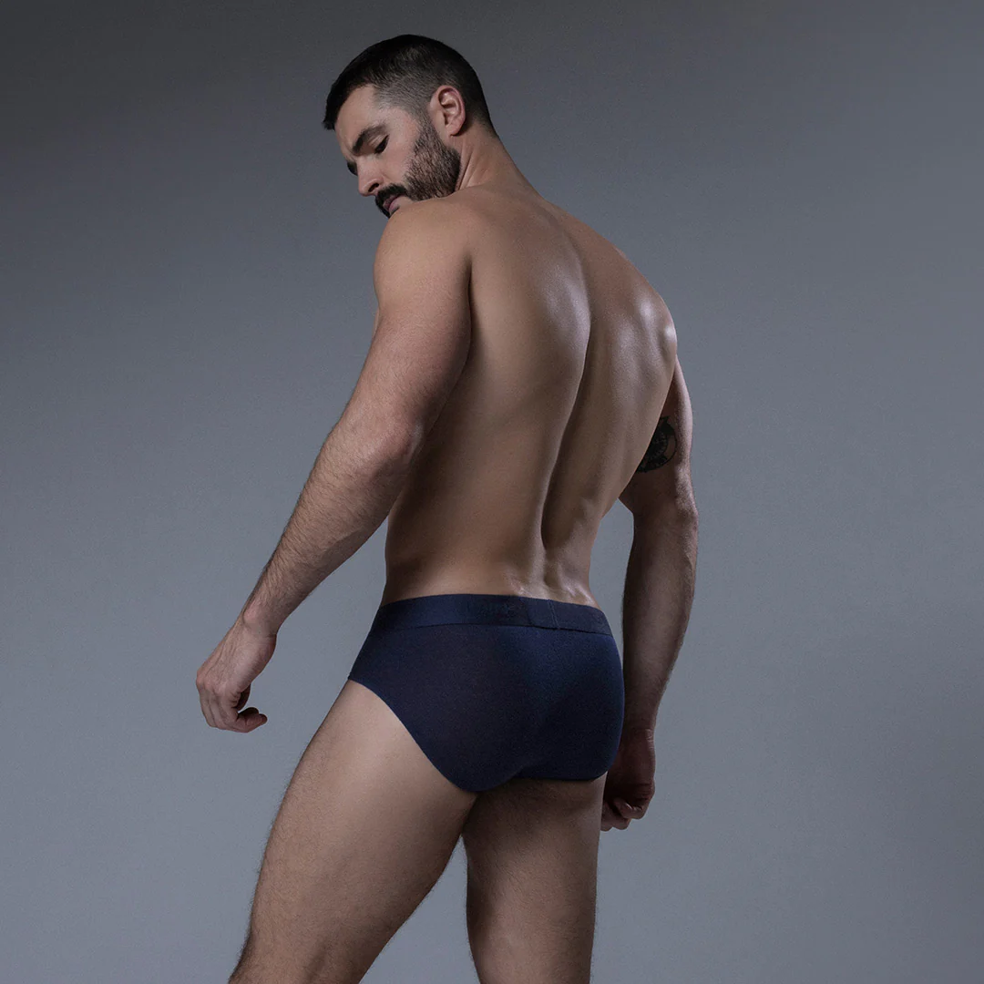 Active Low Rise Brief Nolan Navy - Image 6