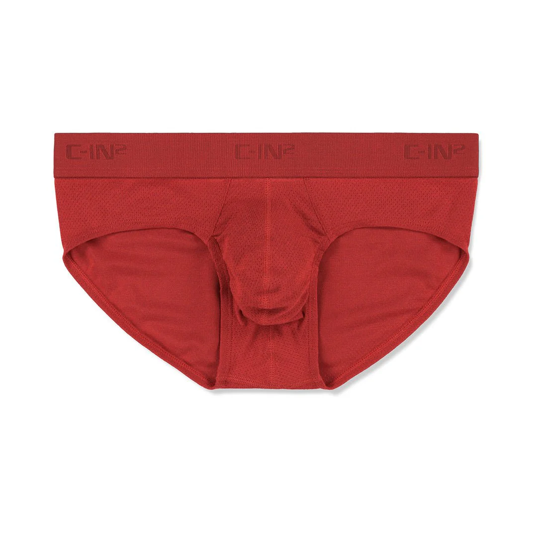 Active Low Rise Brief Rocco Red - Image 4