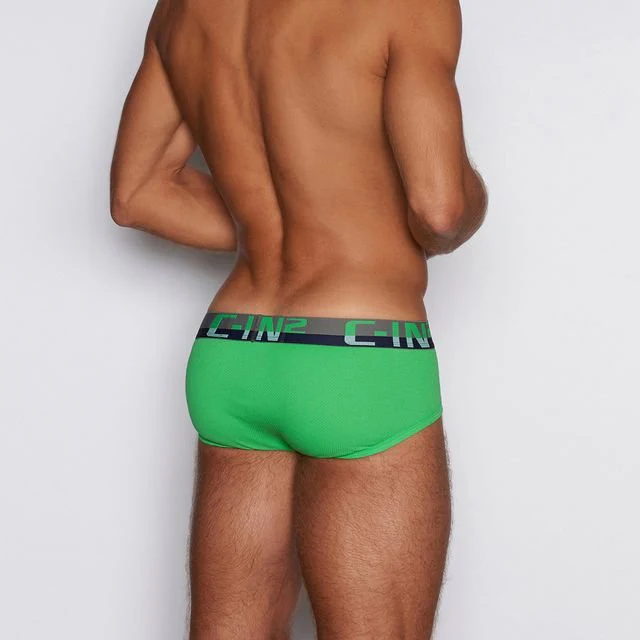 C-Theory Mid Rise Brief Godfry Green - Image 2