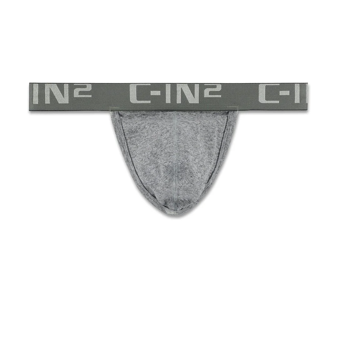 Core Classic Thong Grey Heather - Image 5