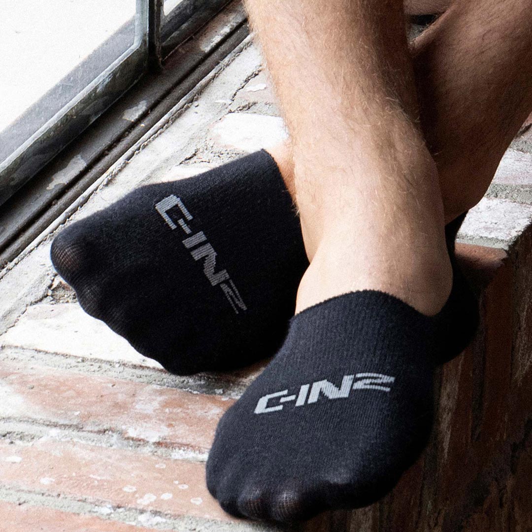 Core Low No Show Socks 3 Pack Black - Image 4