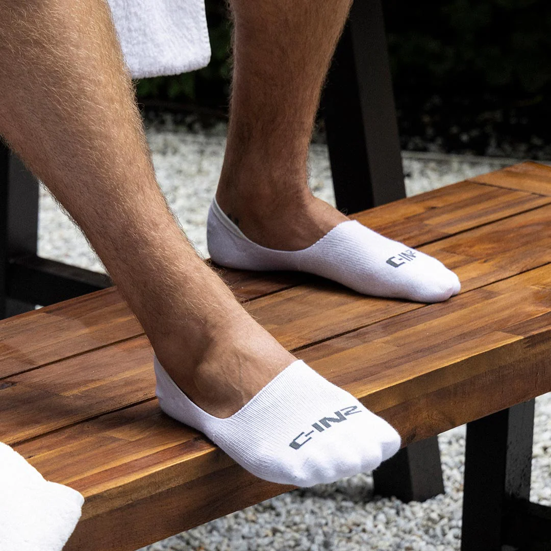 Core Low No Show Socks 3 Pack White - Image 4
