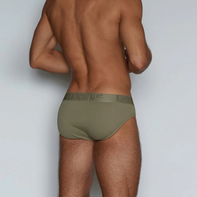 Core Low Rise Brief Kash Khaki - Image 3