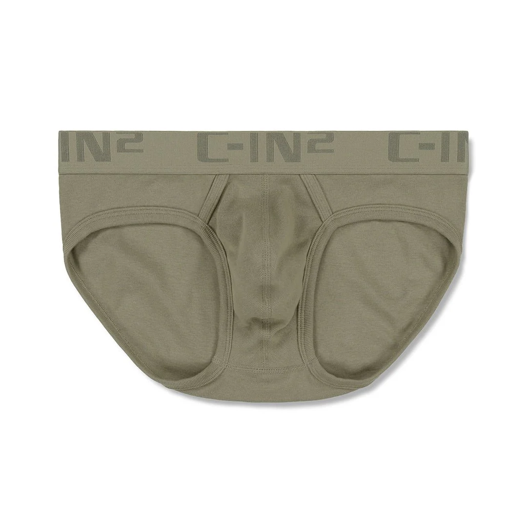 Core Low Rise Brief Kash Khaki - Image 5