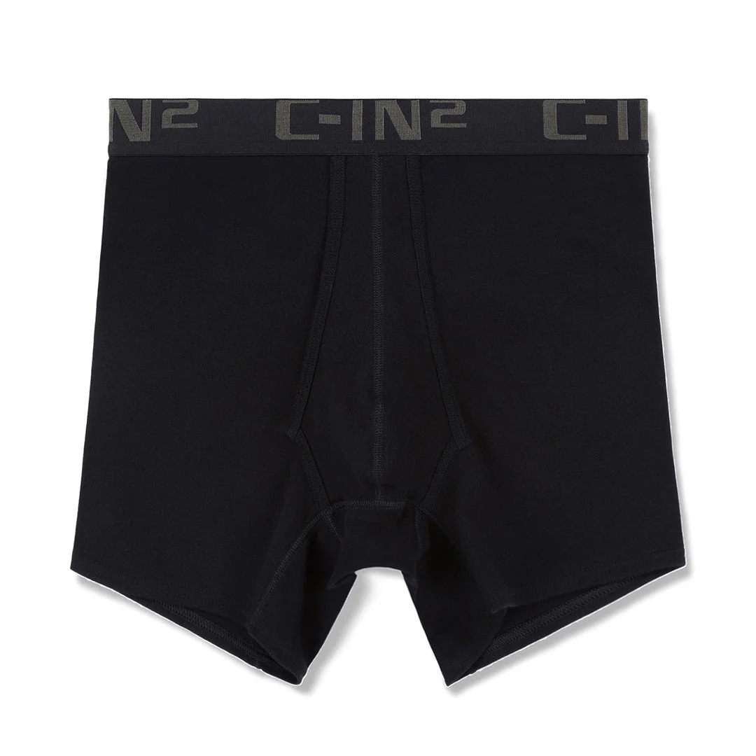 Core Mid Rise Boxer Brief Black - Image 5