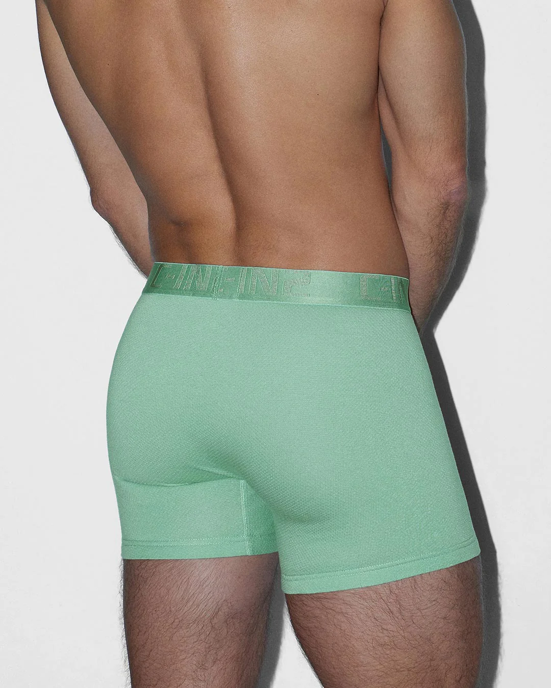 Flex Boxer Brief 5" Inseam Sage Green - Image 3