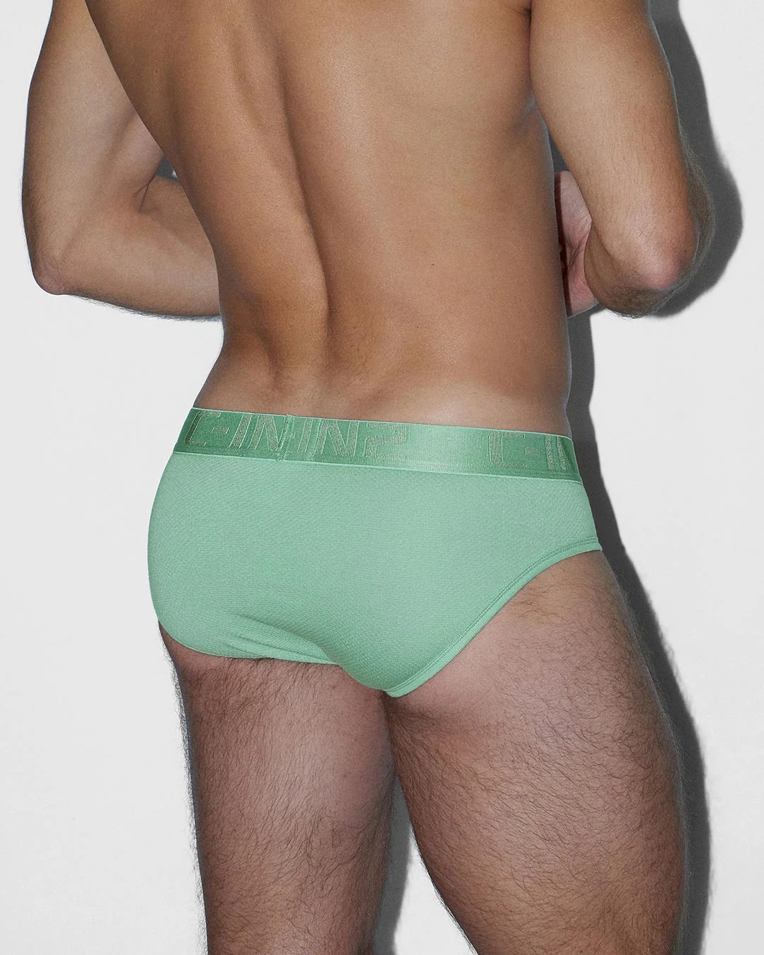 Flex Low Rise Brief Sage Green - Image 3