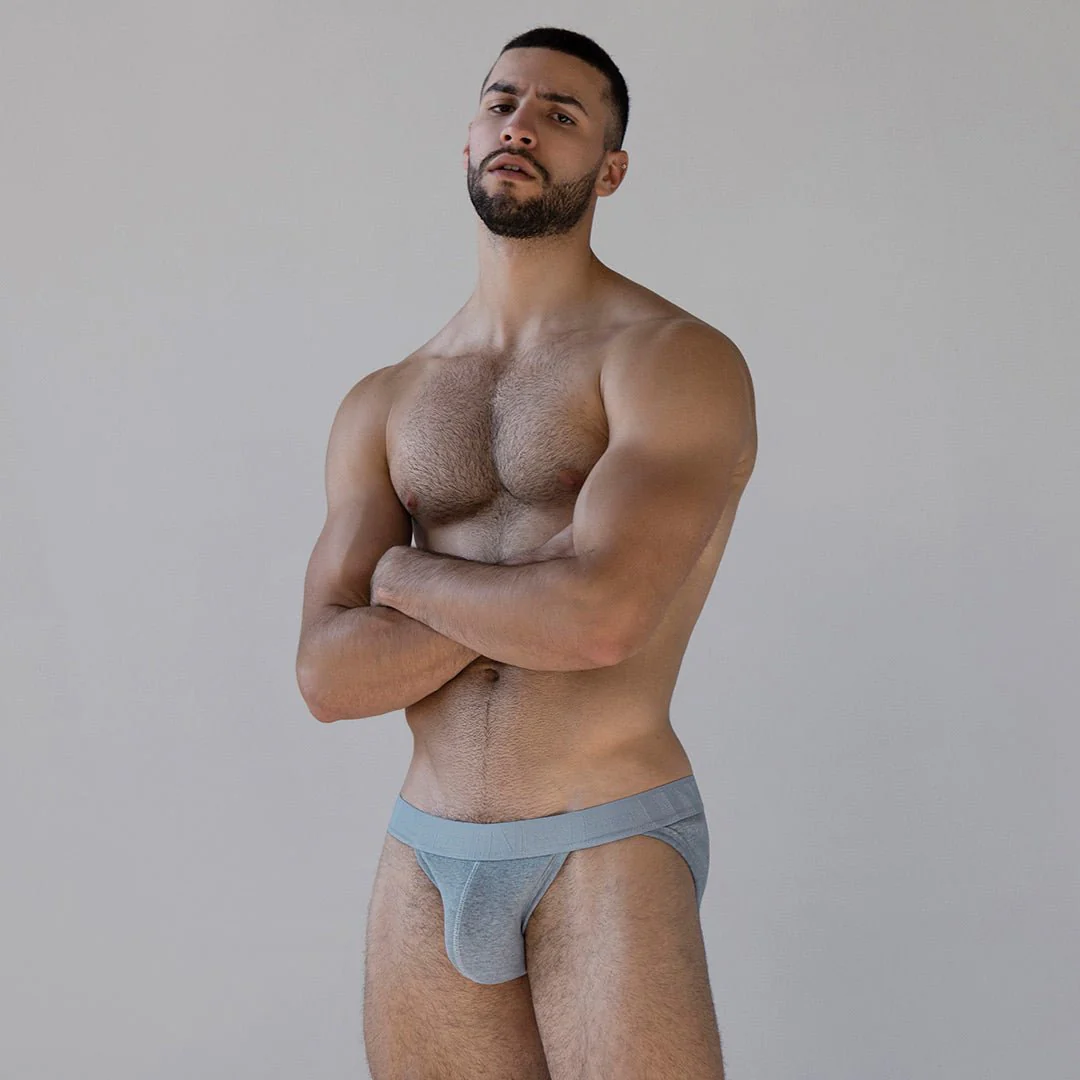 Hand Me Down Dash Brief Bowen Blue Heather - Image 6