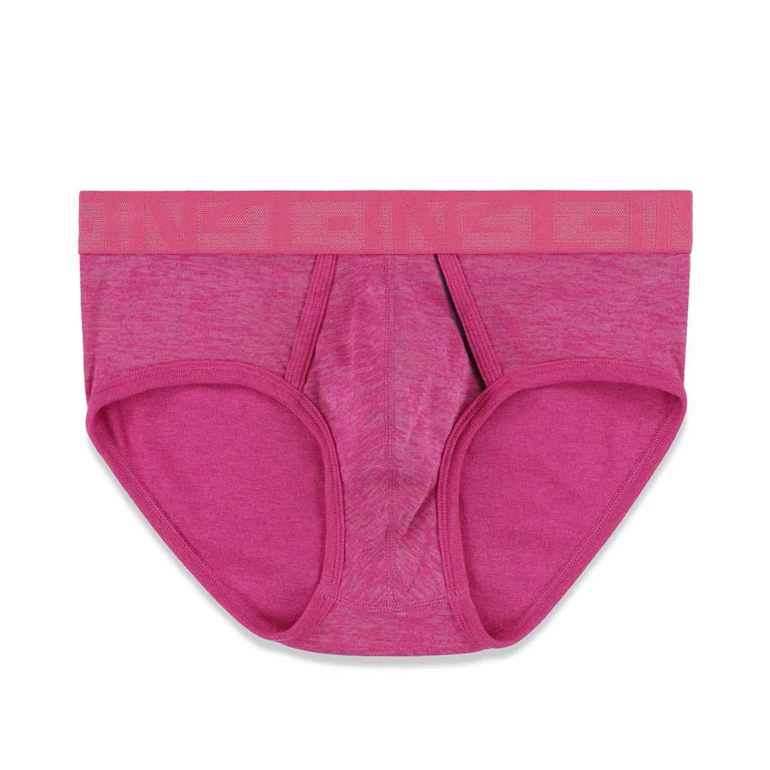 Hand Me Down Mid Rise Brief Penn Pink Heather - Image 4