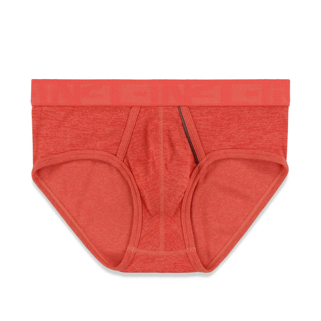 Hand Me Down Mid Rise Brief Remi Red Heather - Image 5