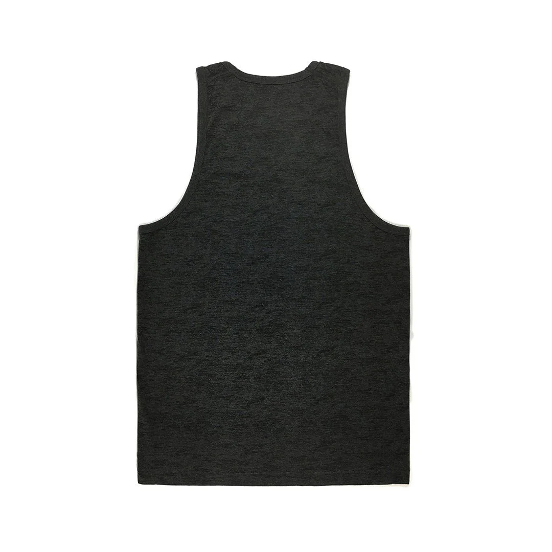 Hand Me Down Relaxed Tank Coal Heather - Image 5