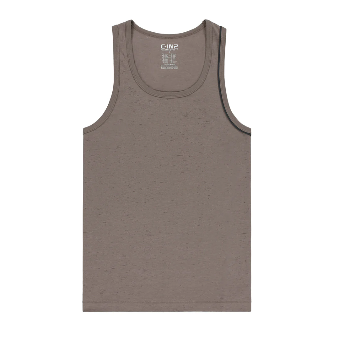 Hand Me Down Relaxed Tank Sable Taupe - Image 3