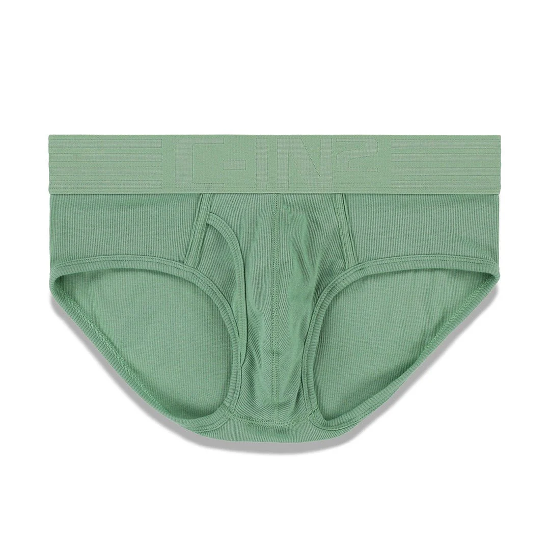 Hard//Core Fly Front Brief Gibson Green - Image 4