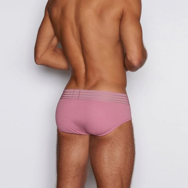 Hard//Core Fly Front Brief Pietro Pink - Image 2