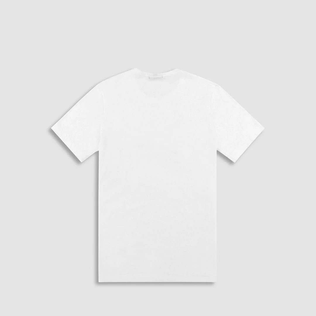 RO3 Jersey Crew Neck T-Shirt White - Image 5