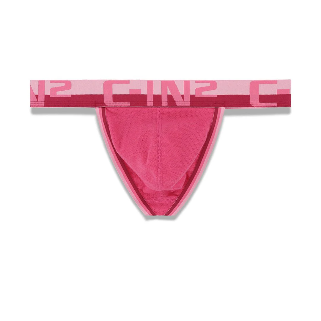 Grip Mesh Thong Pacey Pink - Image 5