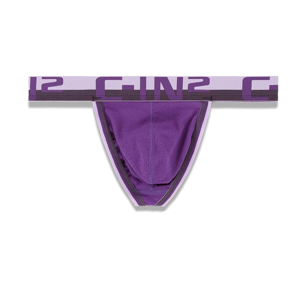 Grip Mesh Thong Paco Purple - Image 4