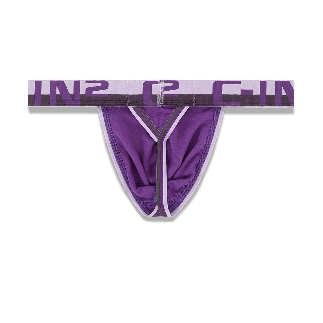 Grip Mesh Thong Paco Purple - Image 5