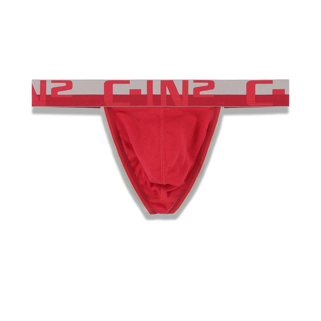 Grip Mesh Thong Randall Red - Image 5