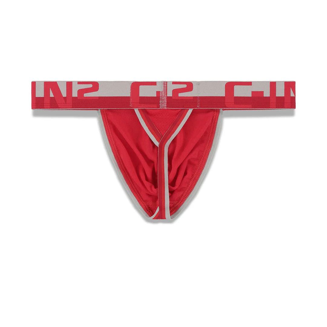 Grip Mesh Thong Randall Red - Image 6