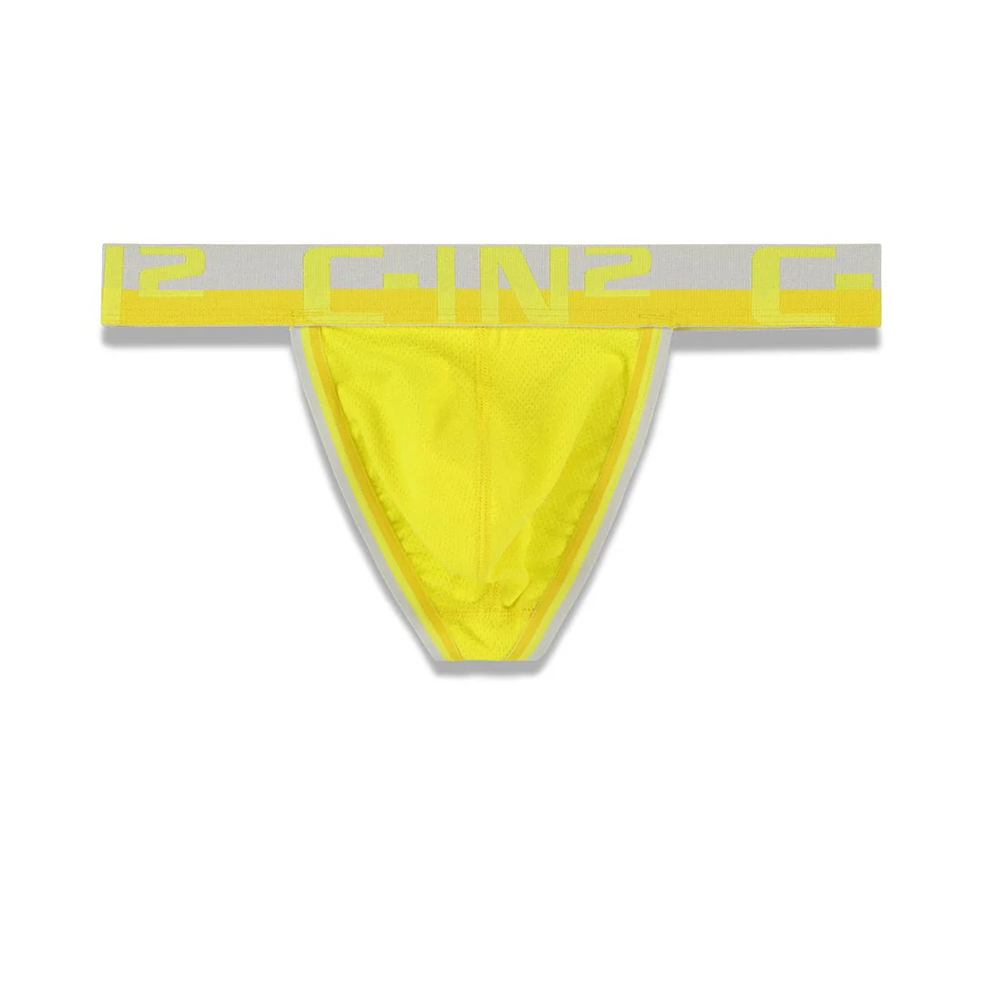 Grip Mesh Thong Yaron Yellow - Image 5