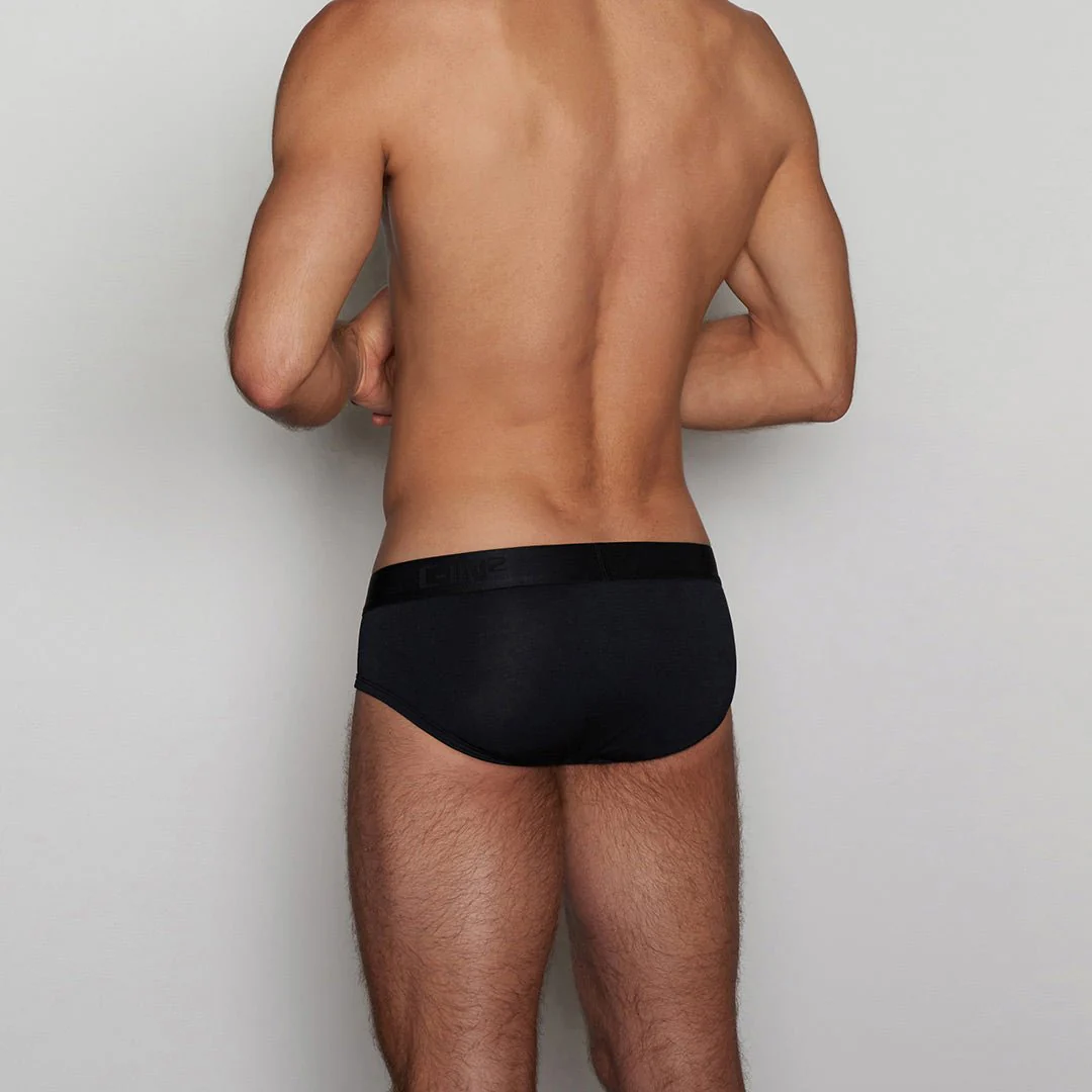 Minimal Low Rise Brief Black - Image 3
