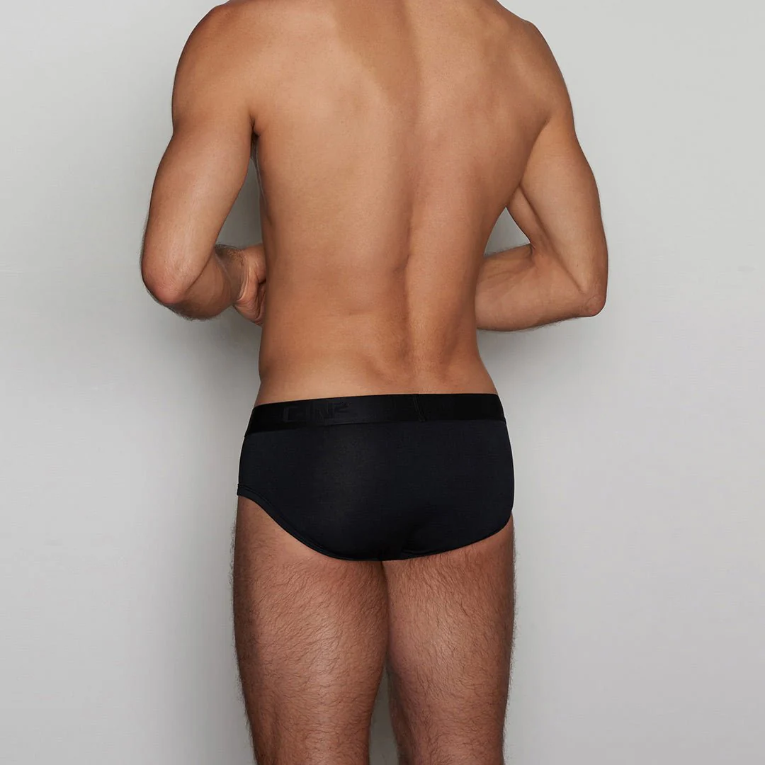 Minimal Mid Rise Brief Black - Image 3