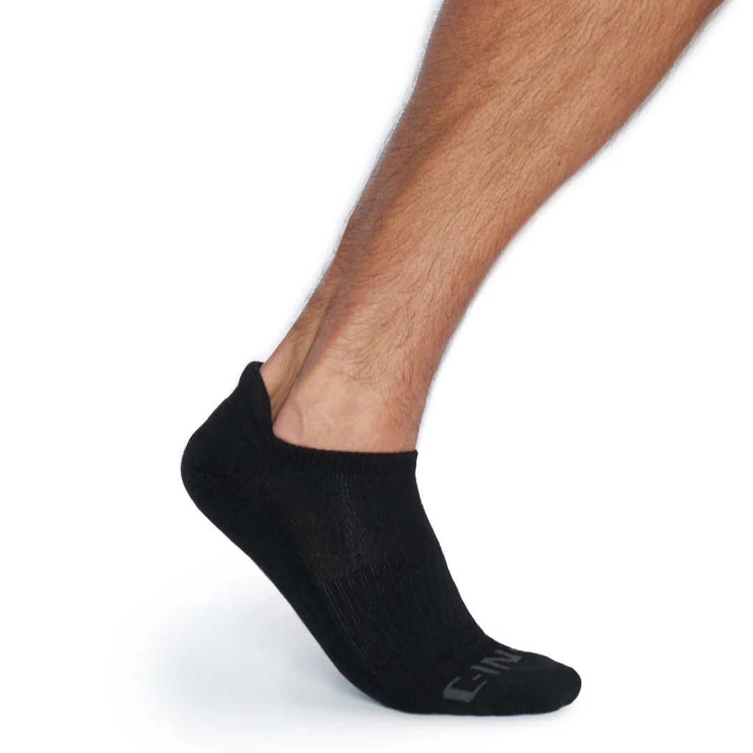 New Core Ankle Socks 3 Pack Black - Image 2