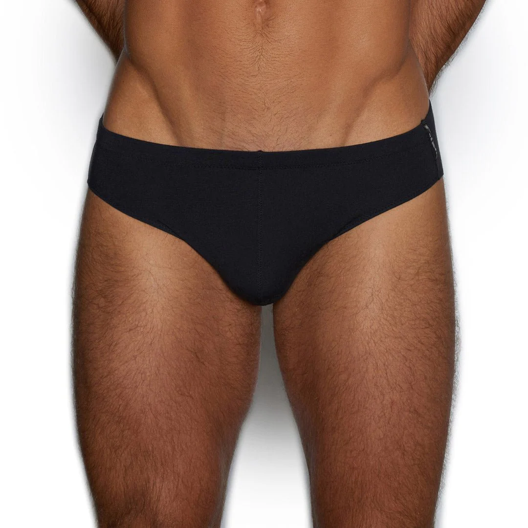 Nu Low Rise Brief Black