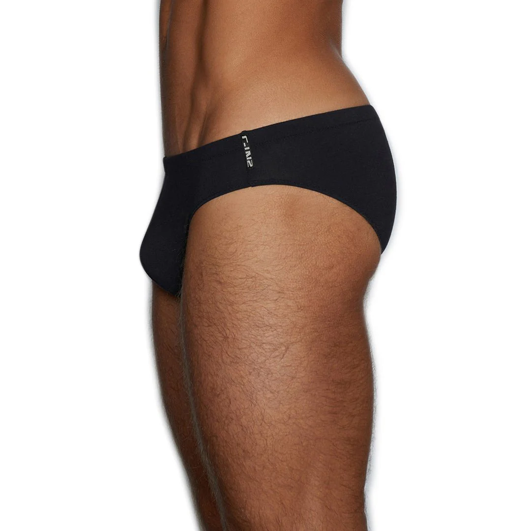 Nu Low Rise Brief Black - Image 3