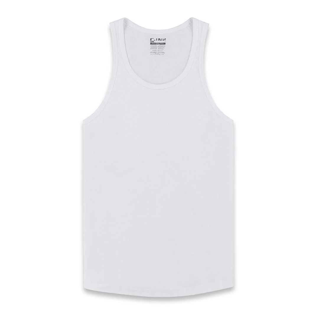 Perfect Pima Relaxed Tank White - Image 4