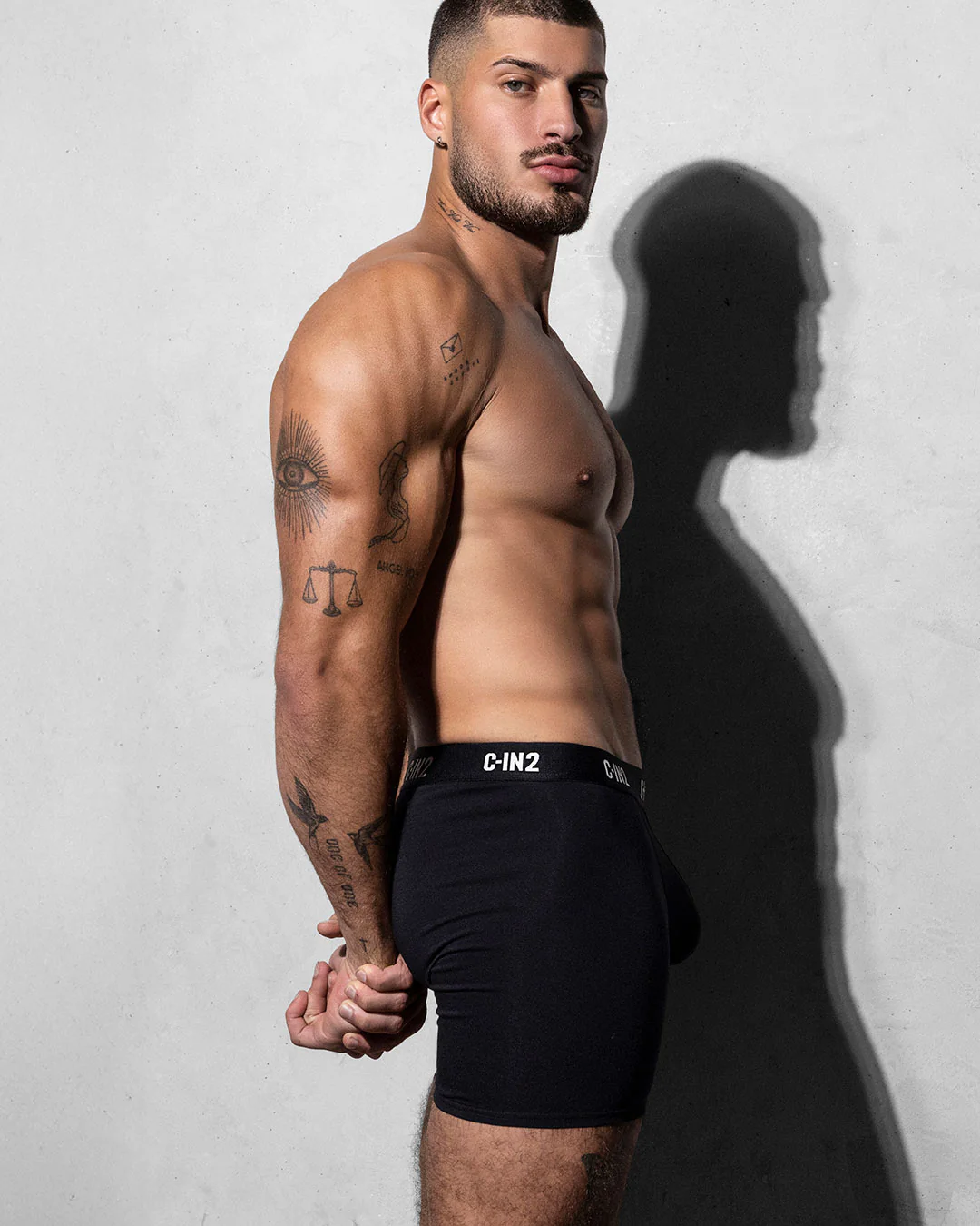 Premium Stretch 3-Pack Boxer Brief Black - Image 7