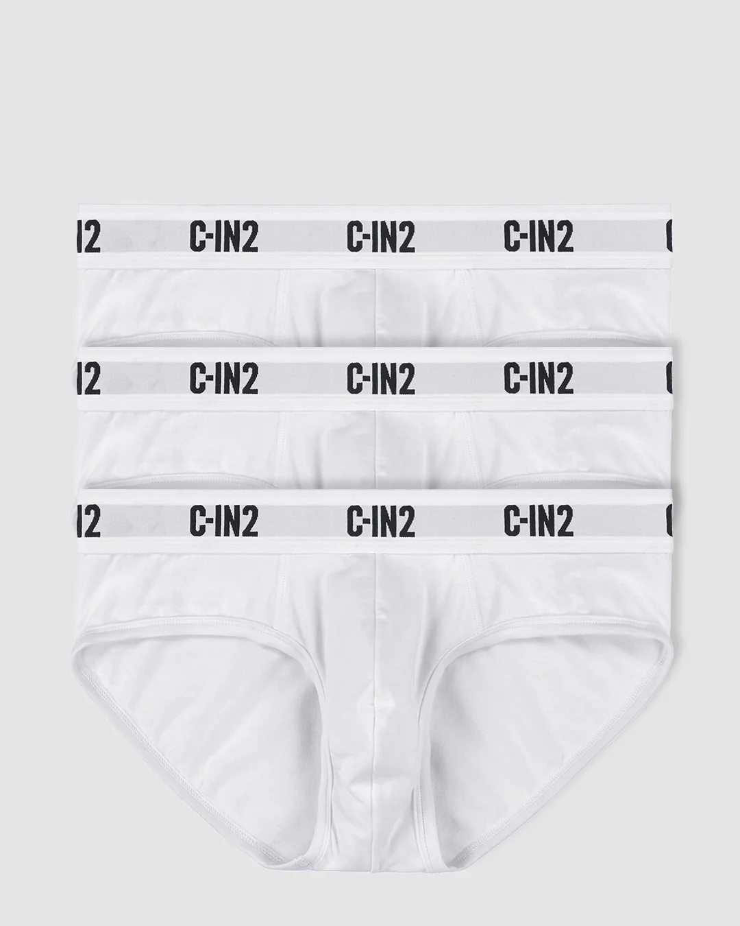 Premium Stretch 3-Pack Low Rise Brief White - Image 5
