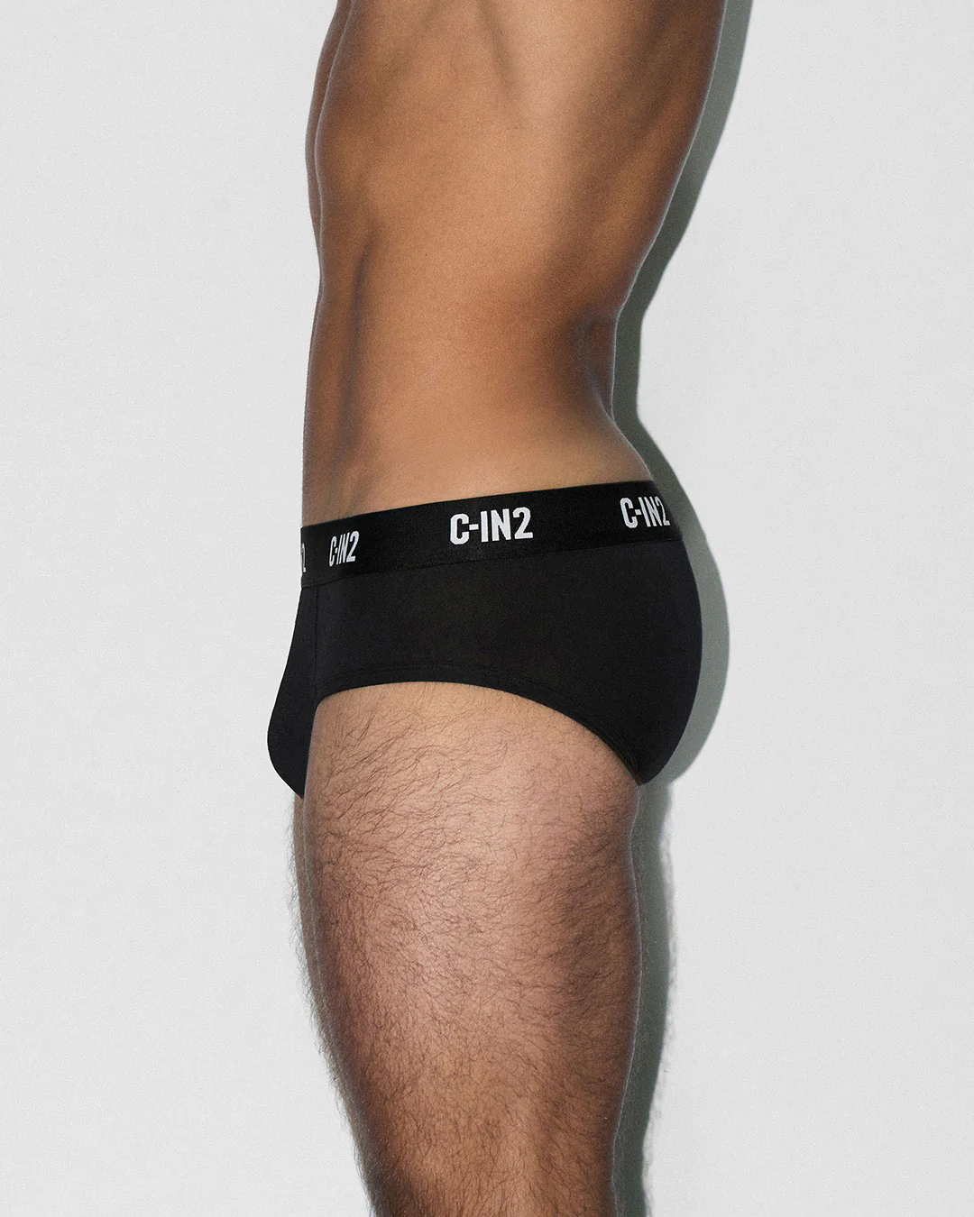 Premium Stretch 3-Pack Mid Rise Brief Black - Image 4