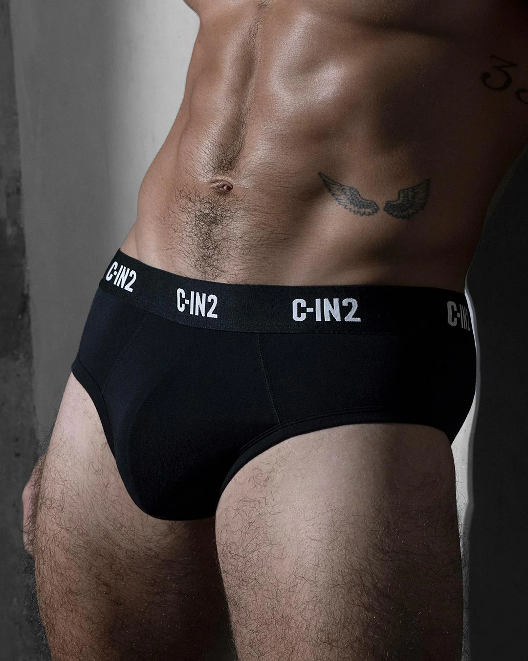 Premium Stretch 3-Pack Mid Rise Brief Black - Image 6