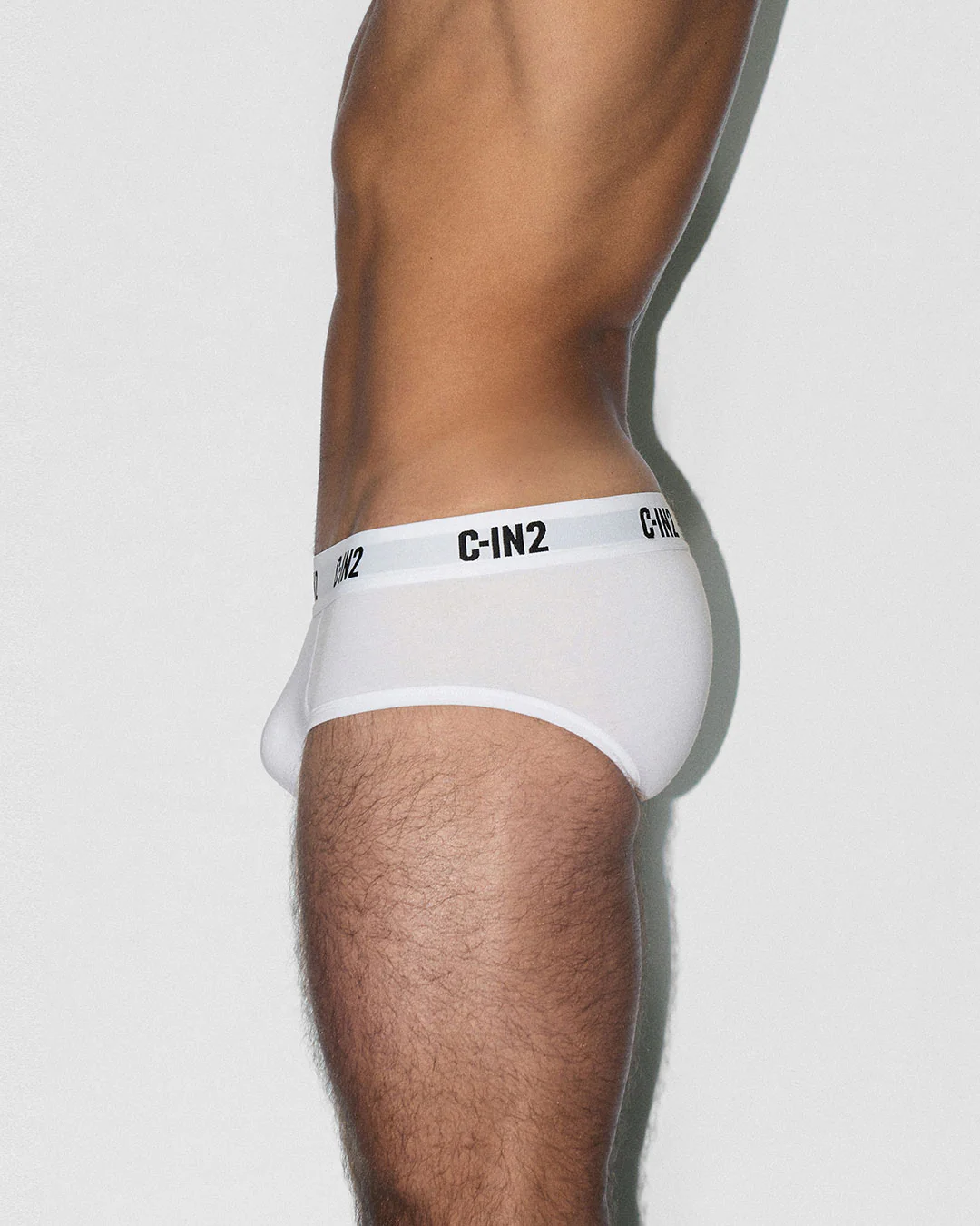 Premium Stretch 3-Pack Mid Rise Brief White - Image 4