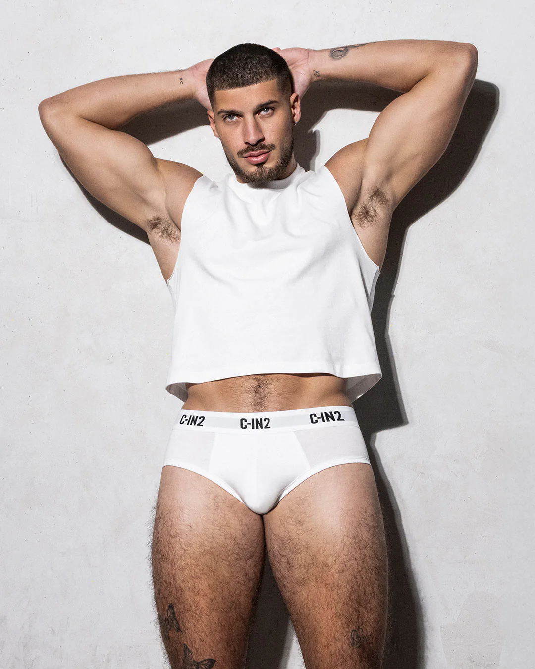 Premium Stretch 3-Pack Mid Rise Brief White - Image 7