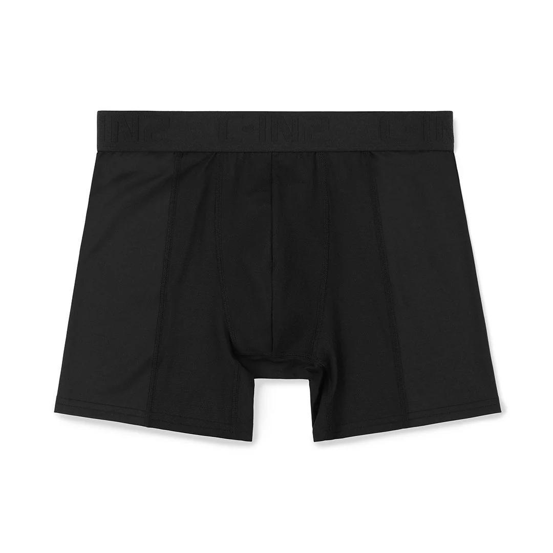 Pro Boxer Brief 5" Inseam Black - Image 4