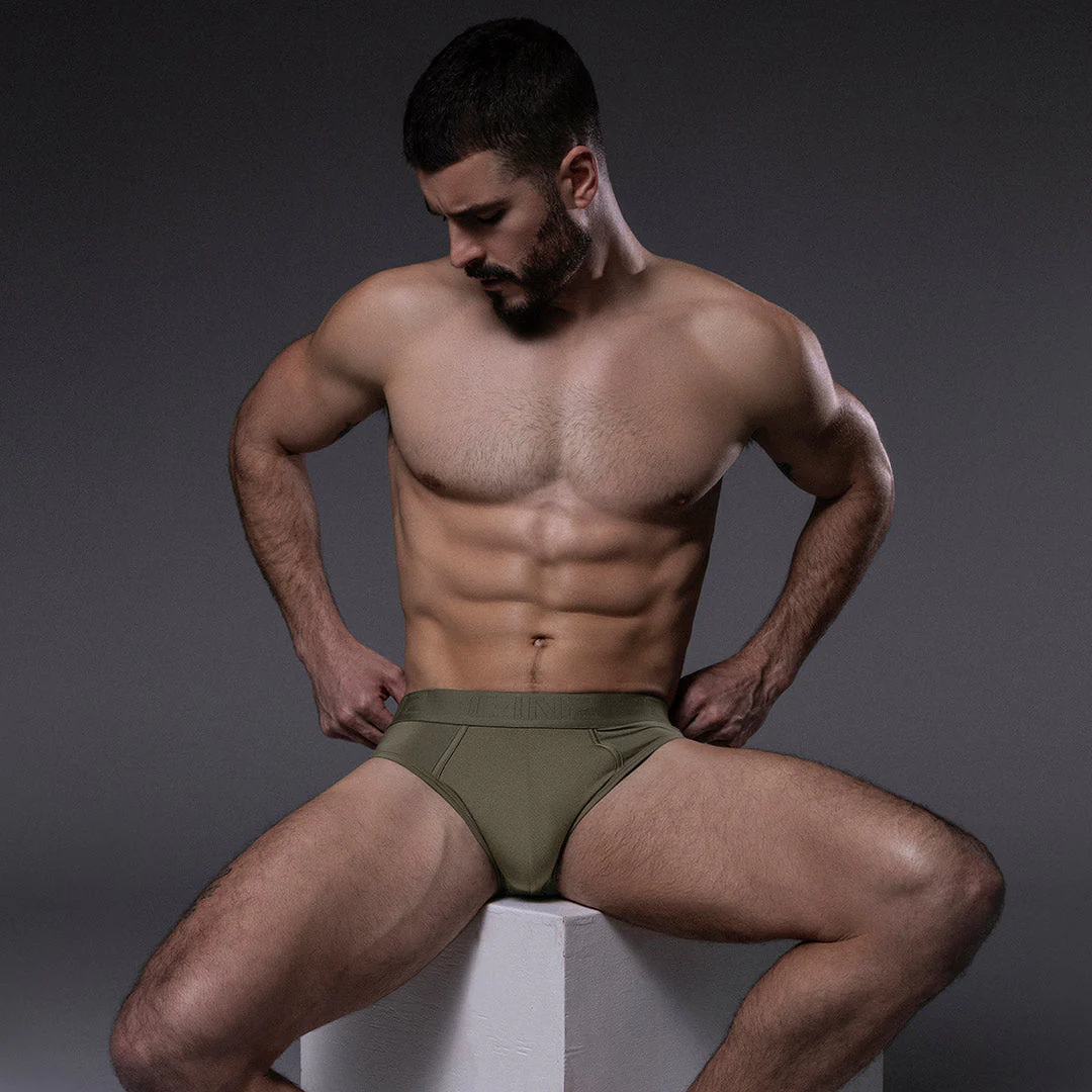 Pro Low Rise Brief Mushroom Taupe