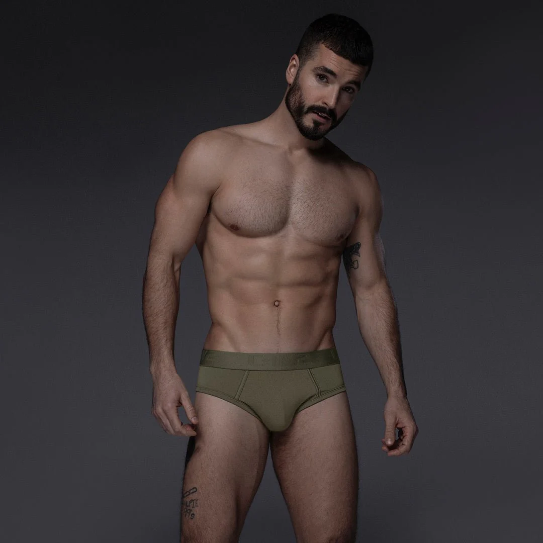 Pro Low Rise Brief Mushroom Taupe - Image 7