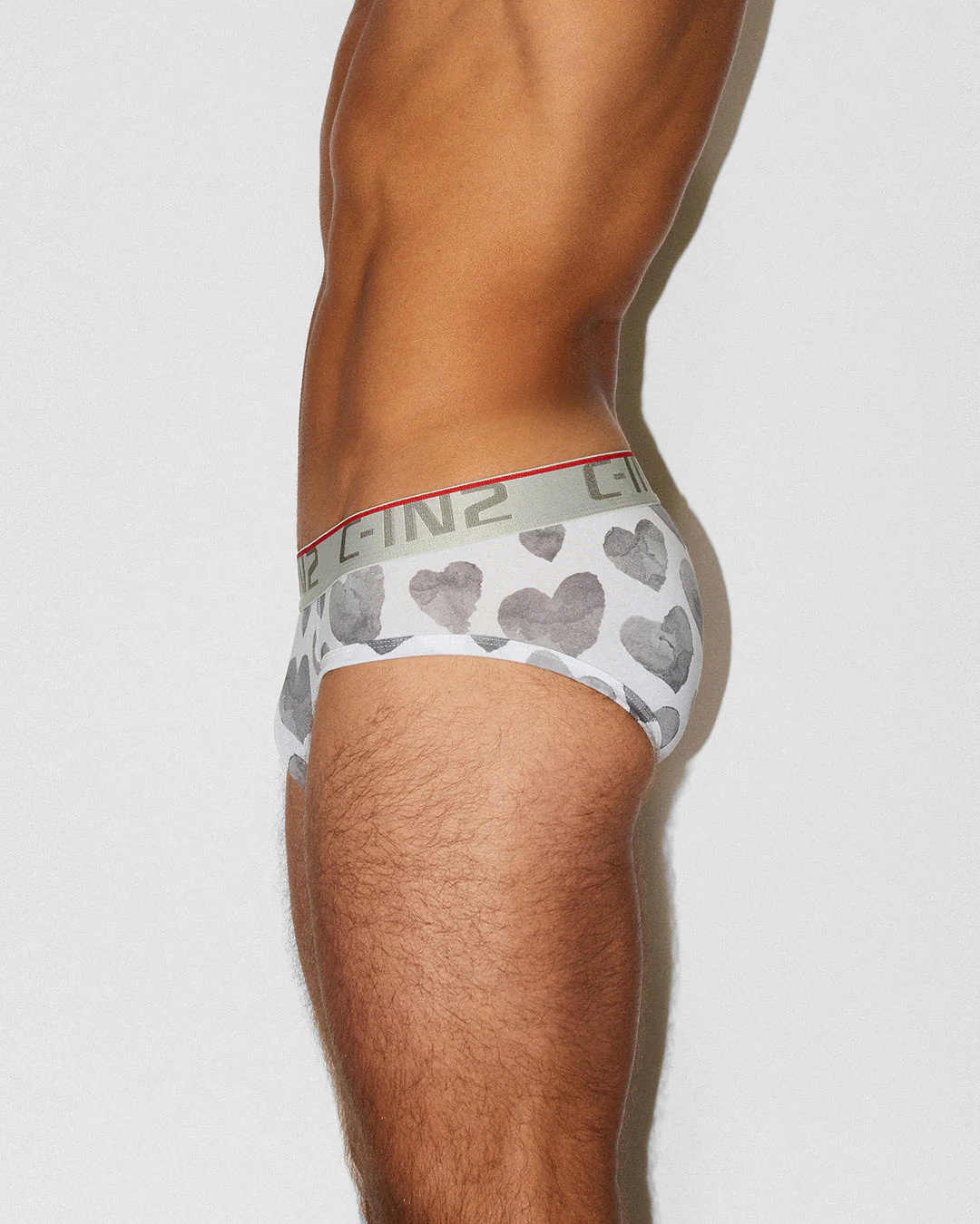 Screenshot Low Rise Brief Grey Hearts Limted Edition - Image 4