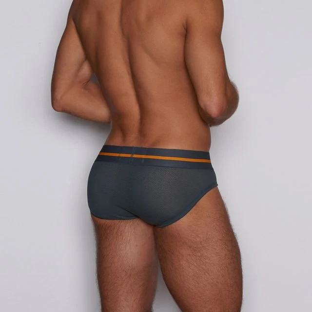 Scrimmage Low Rise Brief Channing Charcoal - Image 3