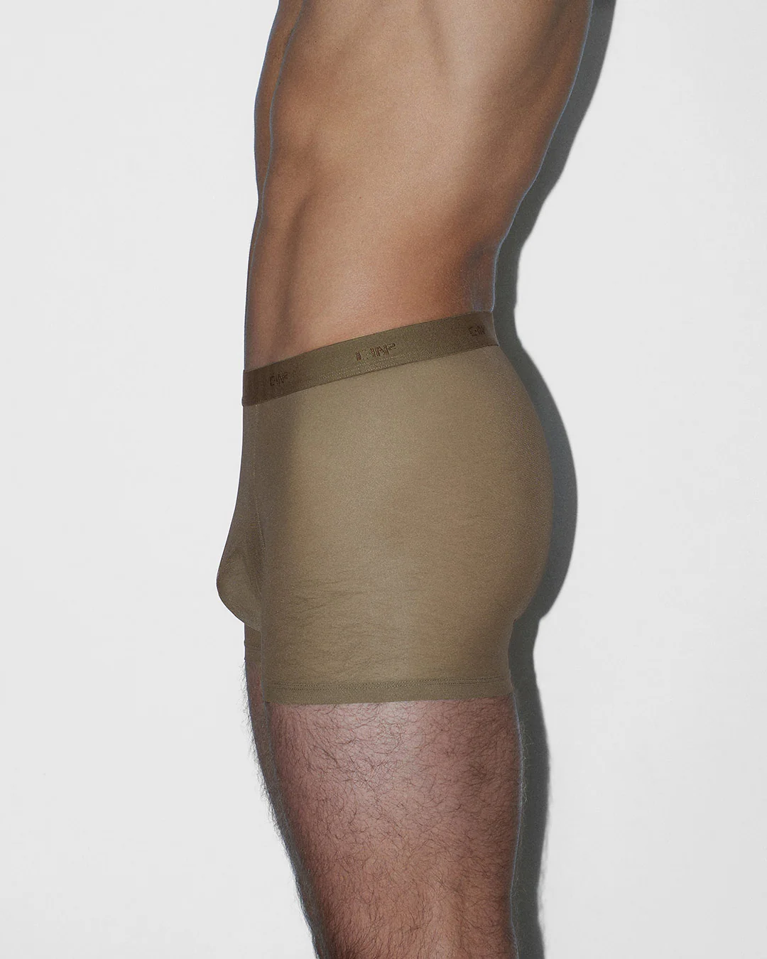 Sheer Boxer Brief Dark Nude - Image 4