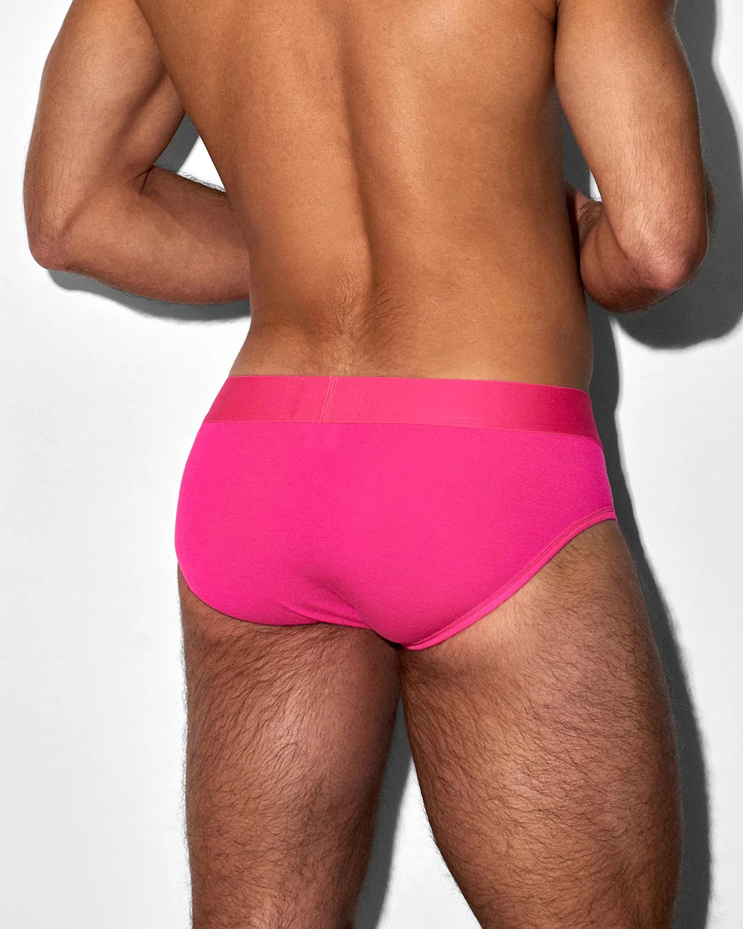 Super Bright Low Rise Brief Neon Pink - Image 3