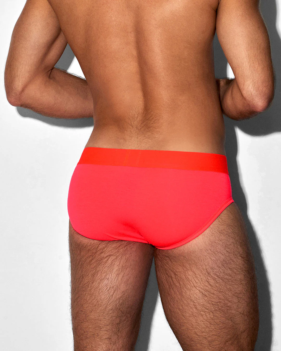 Super Bright Low Rise Brief Neon Red - Image 3