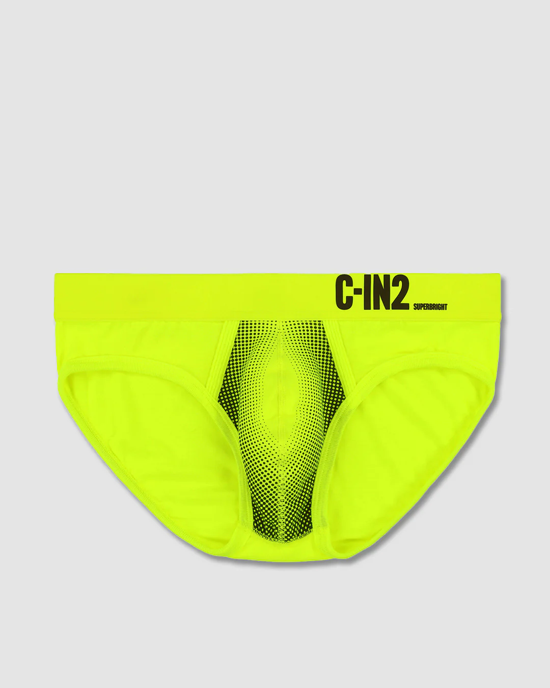 Super Bright Low Rise Brief Neon Yellow - Image 5
