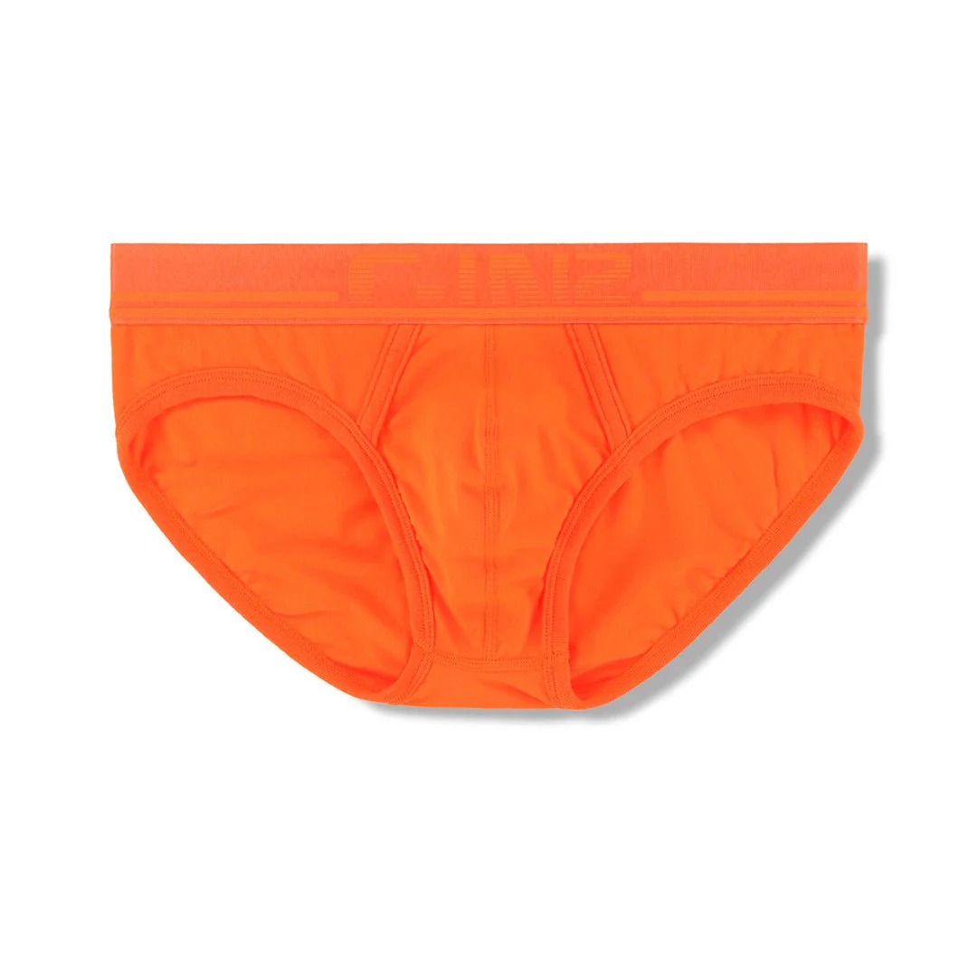 Super Bright Low Rise Brief Ollie Orange - Image 4