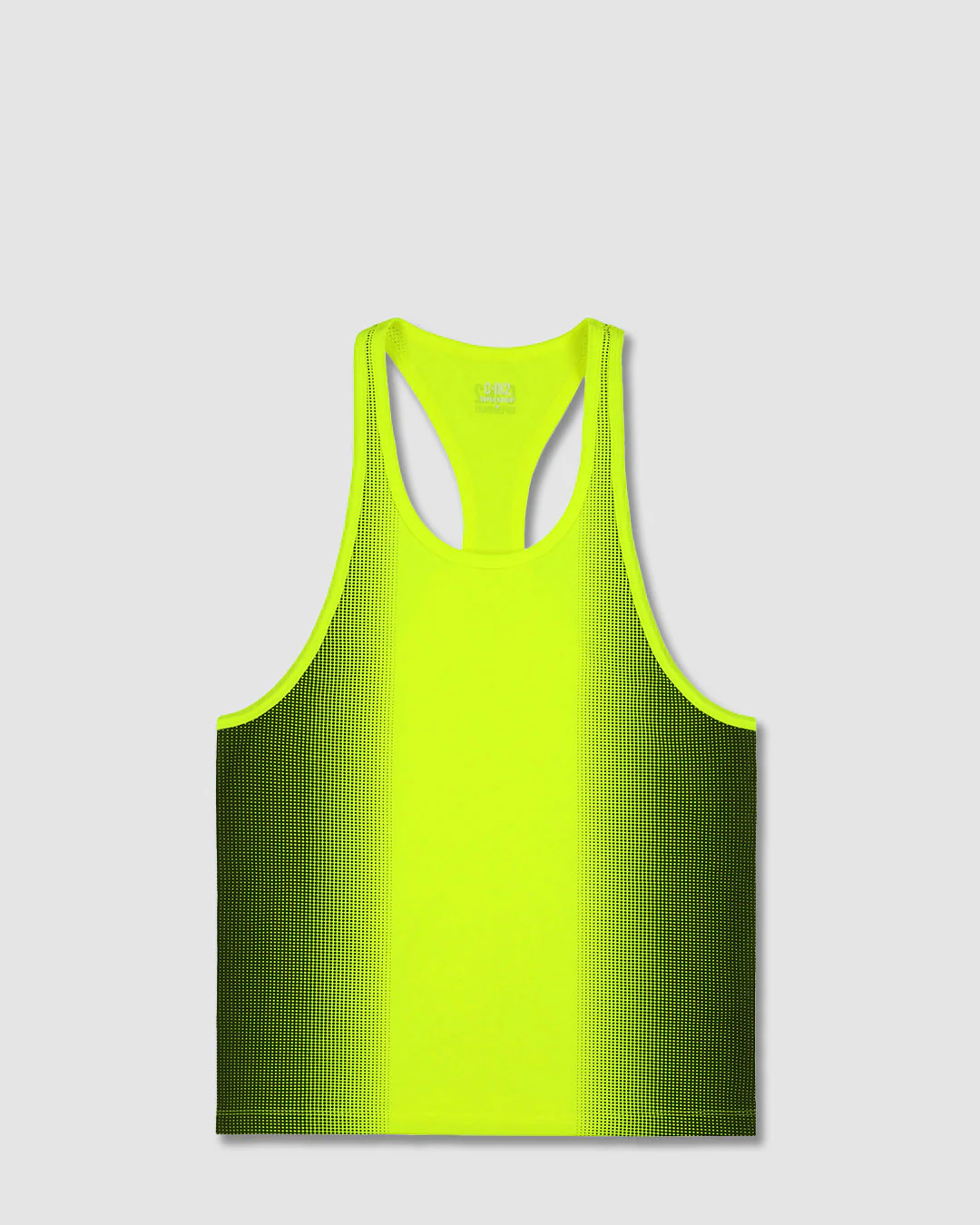 Super Bright Racerback Tank Neon Yellow - Image 5