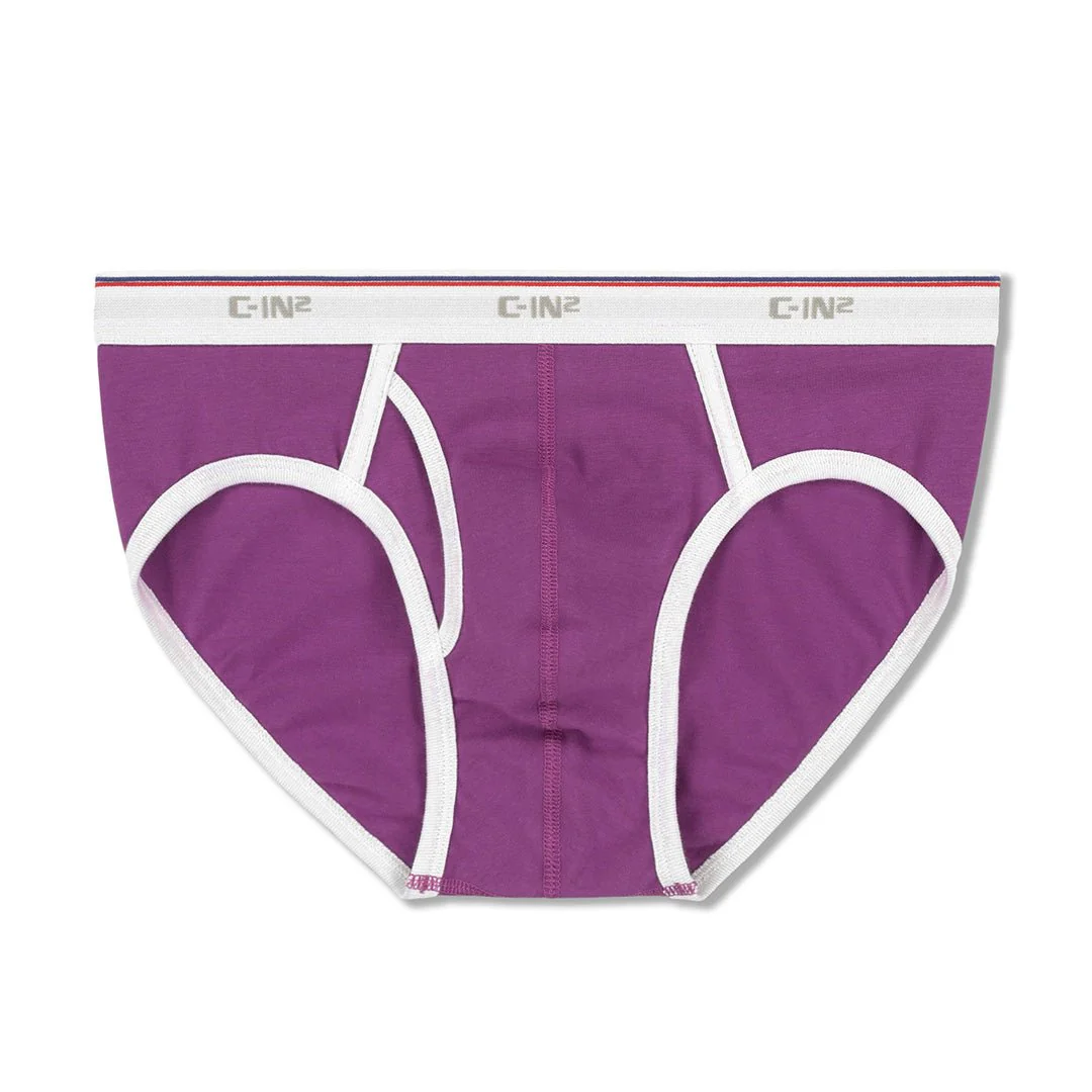 Throwback Fly Front Brief Paden Purple - Image 5
