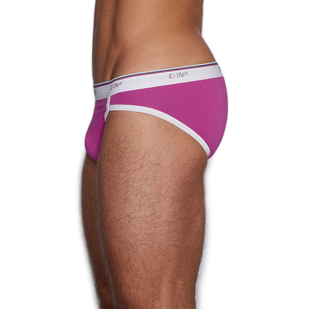 Throwback Sport Brief Pierre Pink - Image 3